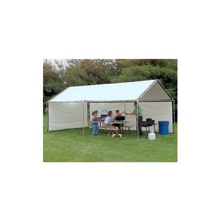 Clearspan WeatherShield Portable Green Canopy 14'W x 40'L 1440PCN10